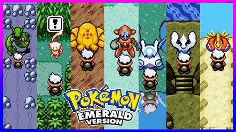 all pokemon locations emerald.